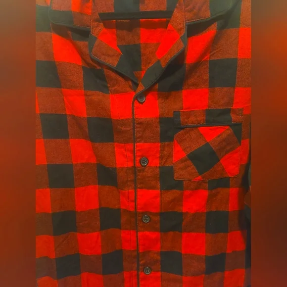 Wondershop Plaid Pajama Shirt - NWOT - Picture 3 of 5